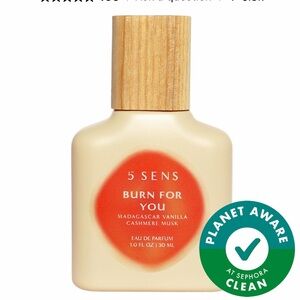 5 SENS BURNE FOR YOU  FULL SIZE NWT